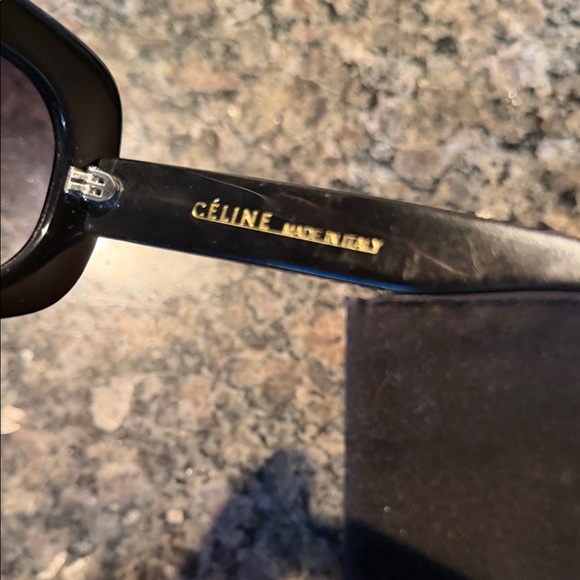 Celine Black Oversized Sunglasses EUC main image 4